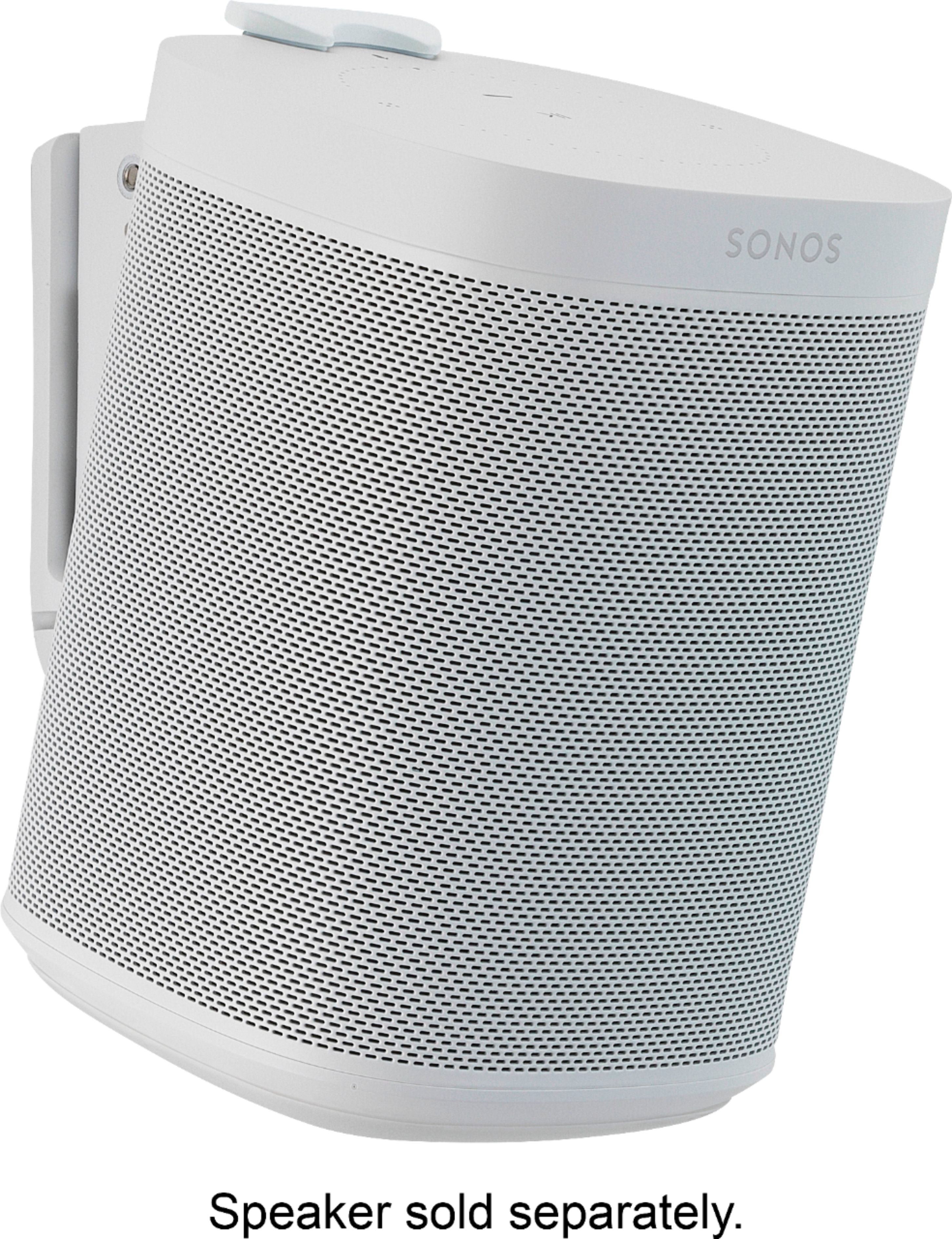 Angle View: Flexson - Wall Mount for Sonos One, One SL, and Play:1 - White