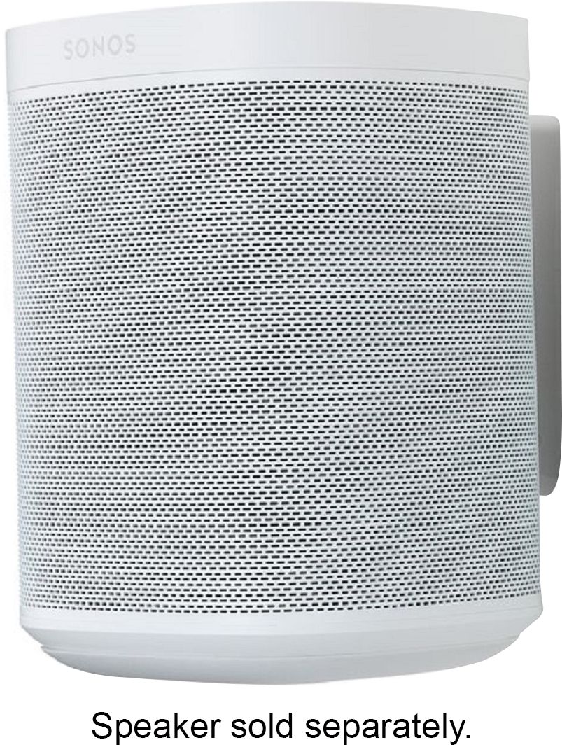 Stearinlys tage ned Faktisk Flexson Wall Mount for Sonos One, One SL, and Play:1 White AAV-FLXS1WM1011  - Best Buy