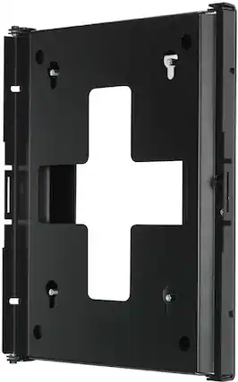 Front. Flexson - Wall Mount for 4 Sonos Amps - Black.