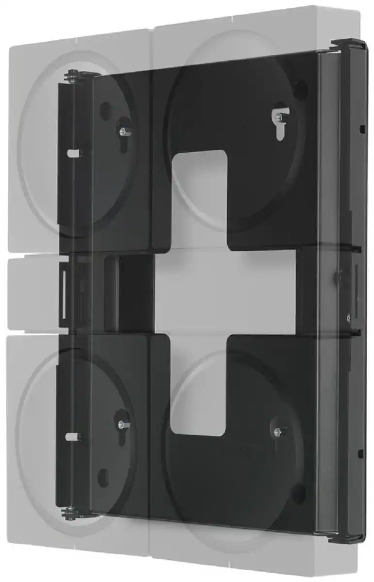 Alt View 13. Flexson - Wall Mount for 4 Sonos Amps - Black.