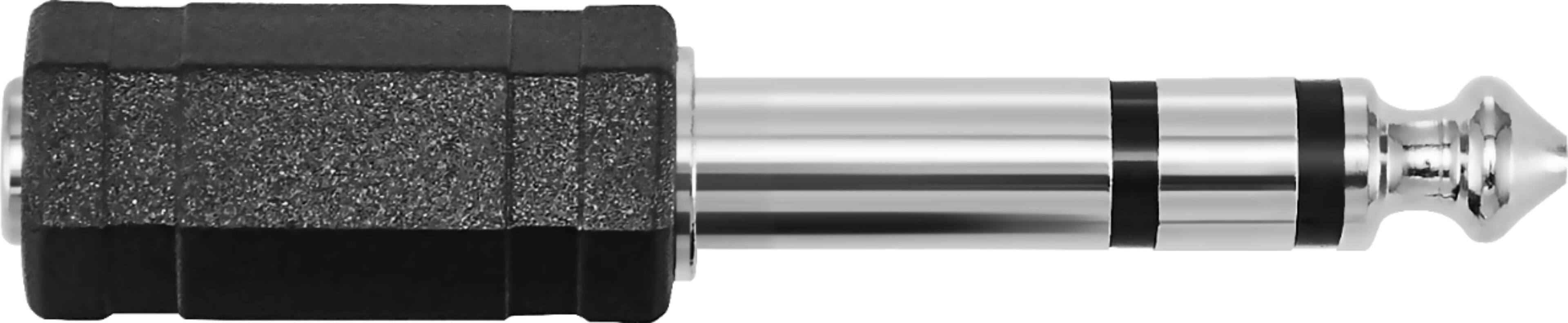 Alt View 11. Insignia™ - 3.5mm to 1/4" Headphone Adapter - Black.