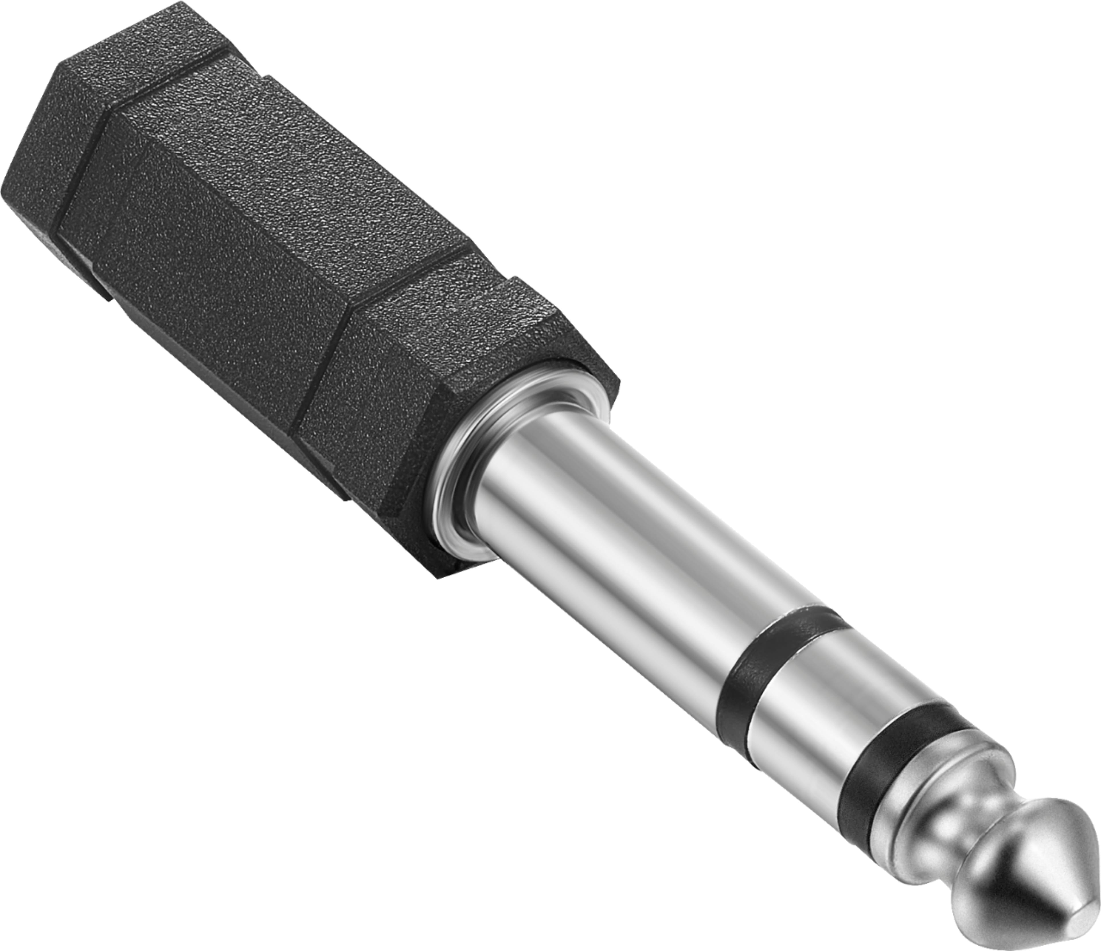 Alt View 15. Insignia™ - 3.5mm to 1/4" Headphone Adapter - Black.