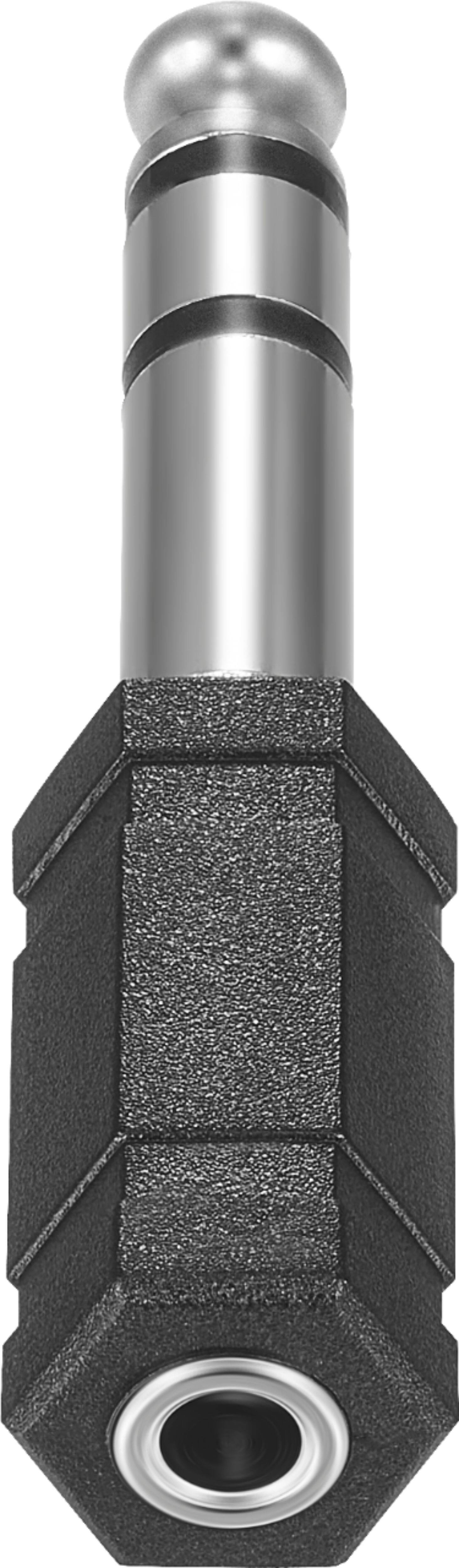 Alt View 16. Insignia™ - 3.5mm to 1/4" Headphone Adapter - Black.