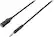 Angle. Insignia™ - 6' 3.5mm Extension Cable - Black.
