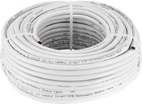 Front Zoom. Insignia™ - 100' In-wall Rated Speaker Cable - White.