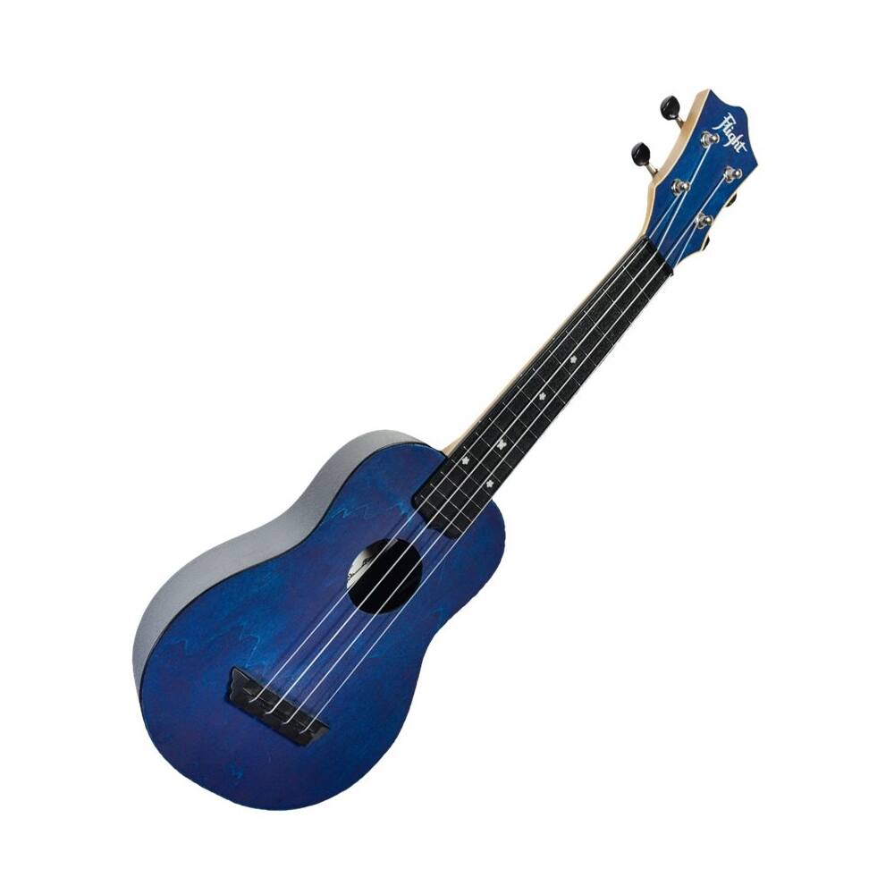 Left View: Flight Ukulele - Ukulele - Dark Blue