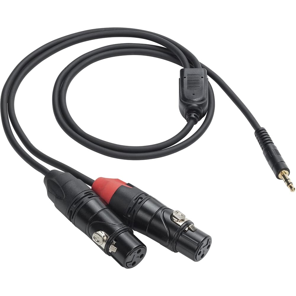 Angle View: Samson - 3' Audio Cable - Black