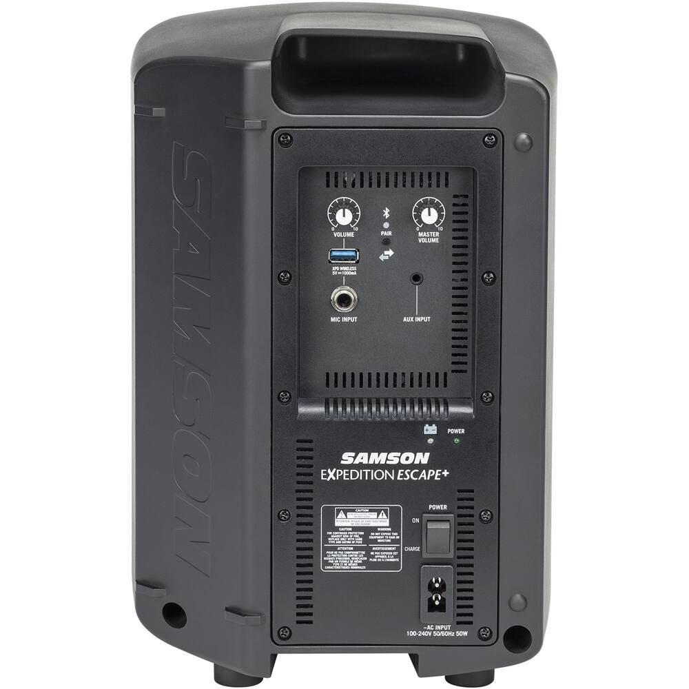 Alt View 12. Samson - Speaker - Black.
