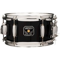 Gretsch Drums - Full Range 5.5" x 10" Poplar Snare Drum - Black - Front_Zoom