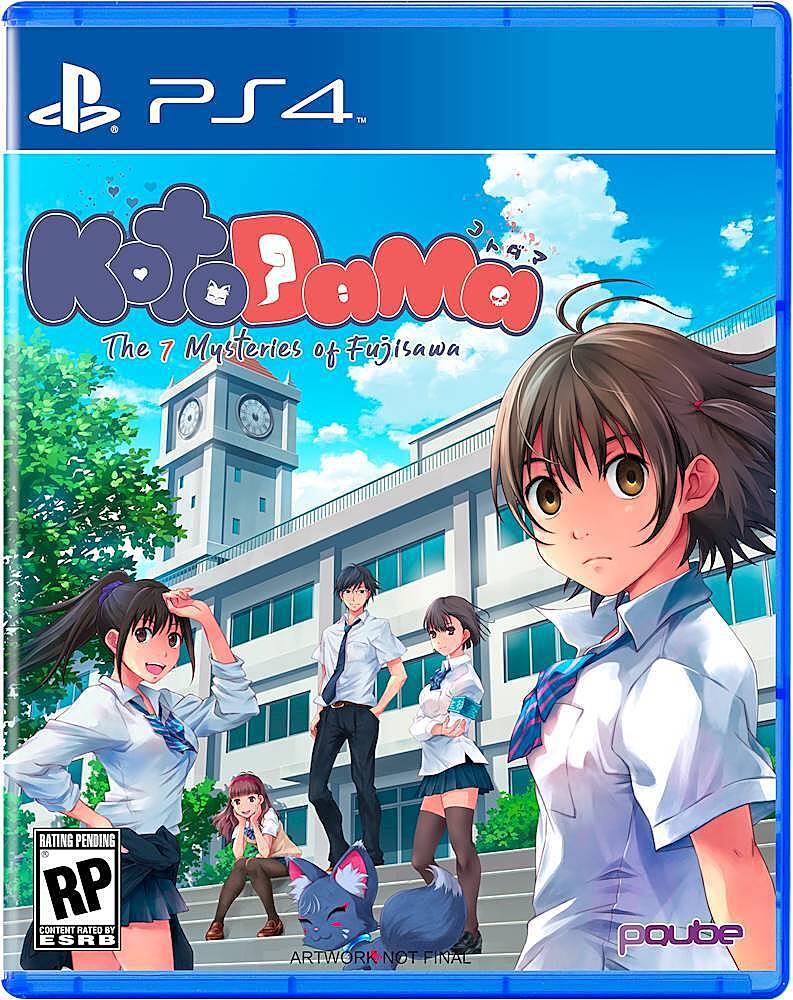 Front. PQube - Kotodama: The 7 Mysteries of Fujisawa.
