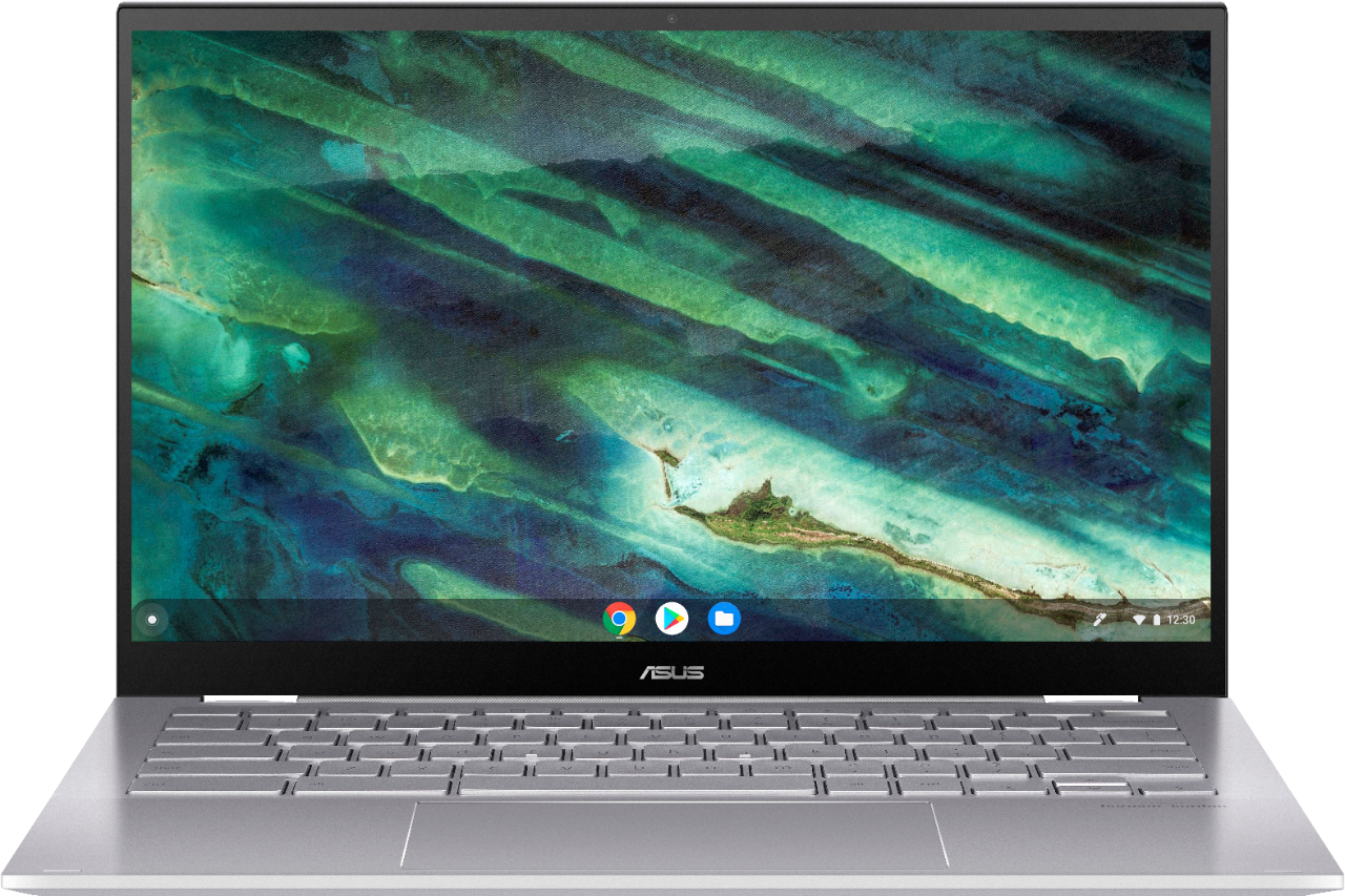 Asus Chromebook Flip C436 2 In 1 14 Touchscreen Fhd Laptop I5 10210u 16gb 512gb Wi Fi 6 Magnesium Alloy White White C436fads599tw Best Buy