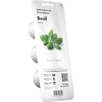 Click & Grow - Basil 3 Grow Pods - Green - Angle_Zoom