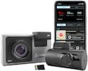 Front. Cobra - SC 400D Dual-View Smart Dash Cam with Rear-View Accessory Camera, works with Apple CarPlay/Android Auto - Black/Silver.