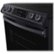 Alt View Zoom 13. Samsung - 6.3 cu. ft. Front Control Slide-In Electric Convection Range with Air Fry & Wi-Fi, Fingerprint Resistant - Black stainless steel.