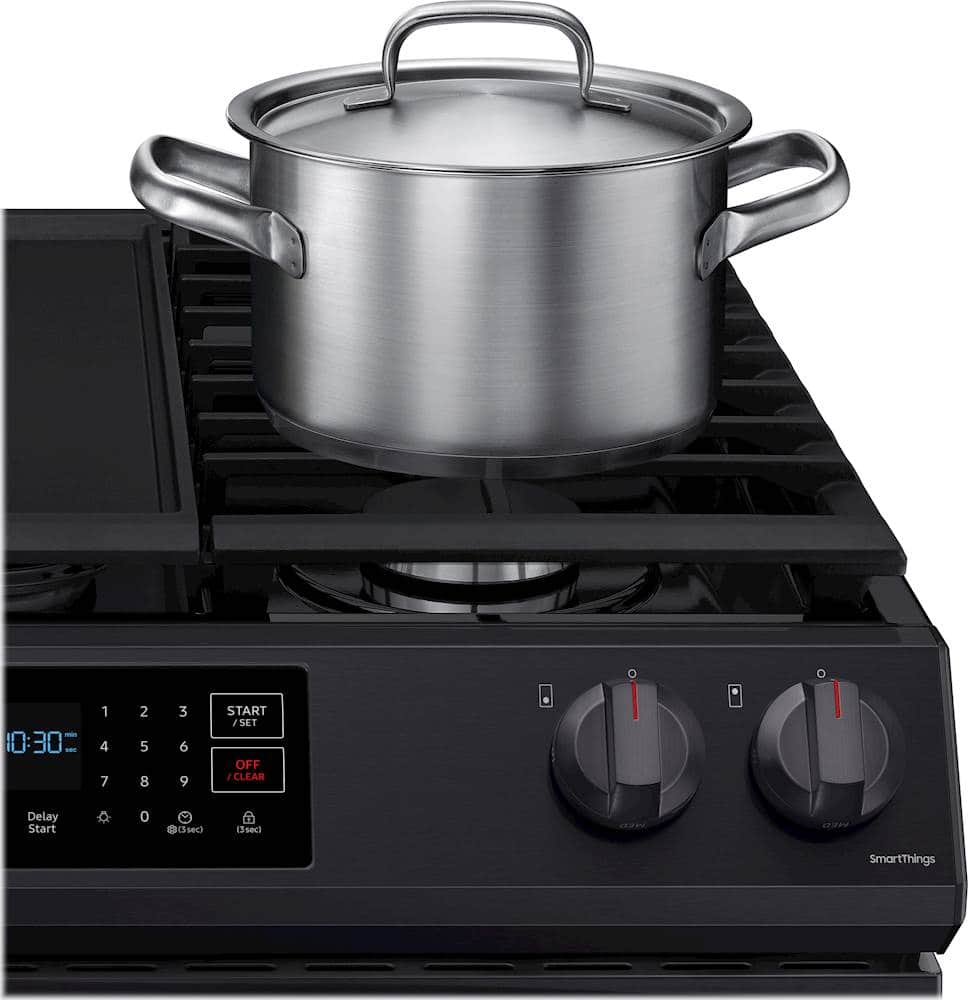Samsung 6.0 cu. ft. Front Control Slide In Gas Range with