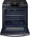 Alt View 15. Samsung - 6.0 cu. ft. Front Control Slide-in Gas Range with Wi-FI - Black Stainless Steel.