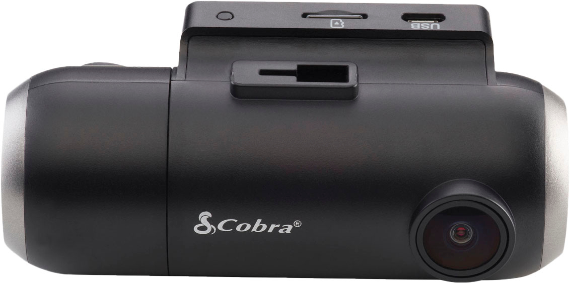 Cobra SC 201 Dual-View Smart Dash Cam with Built-In Cabin View