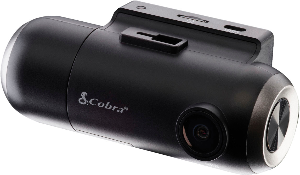  CBRSC201  Cobra - Caméra embarquée à double affichage SC 201 de  avec vue de la cabine - noire