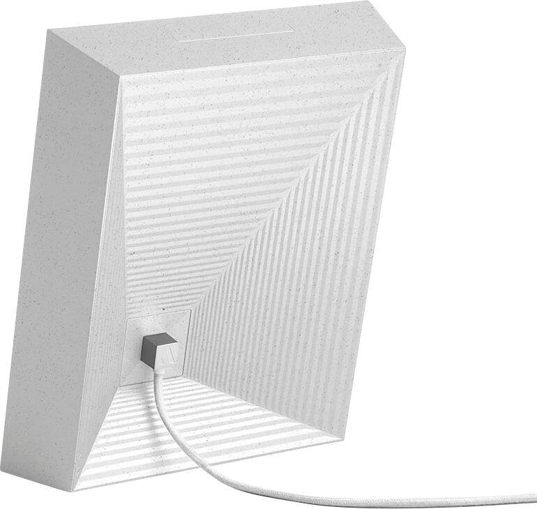 Alt View 13. Aura - Mason 9" LCD Wi-Fi Digital Photo Frame - White Quartz.