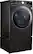 Alt View 36. LG - 4.5 Cu. Ft. High-Efficiency Smart Front-Load Washer and Electric Dryer Combo with Steam and TurboWash Technology - Black Steel.