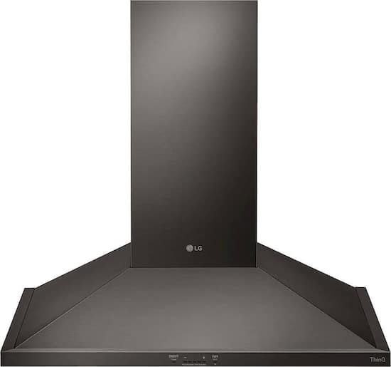 LG 30 Convertible Range Hood Black Stainless Steel HCED3015D - Best Buy