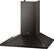 Left. LG - 30" Convertible Range Hood - PrintProof Black Stainless Steel.
