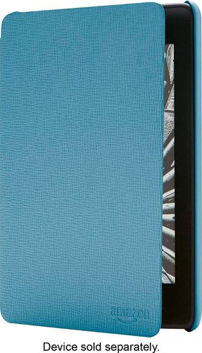 Amazon - Kindle Paperwhite Leather Cover - Twilight Blue - Twilight Blue