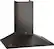 Angle. LG - 36" Convertible Range Hood - PrintProof Black Stainless Steel.