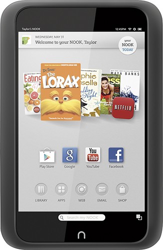 PC/タブレット タブレット Best Buy: Barnes & Noble NOOK HD 16GB Smoke BNTV400
