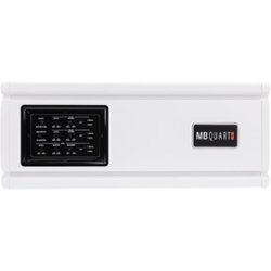 MB Quart - Nautic 1000W Class AB/D Multichannel Amplifier with Variable Crossovers - White - Front_Zoom