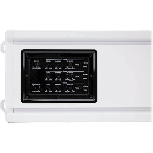 Alt View 17. MB Quart - Nautic 600W Class AB Multichannel Amplifier with Variable Crossovers - White.