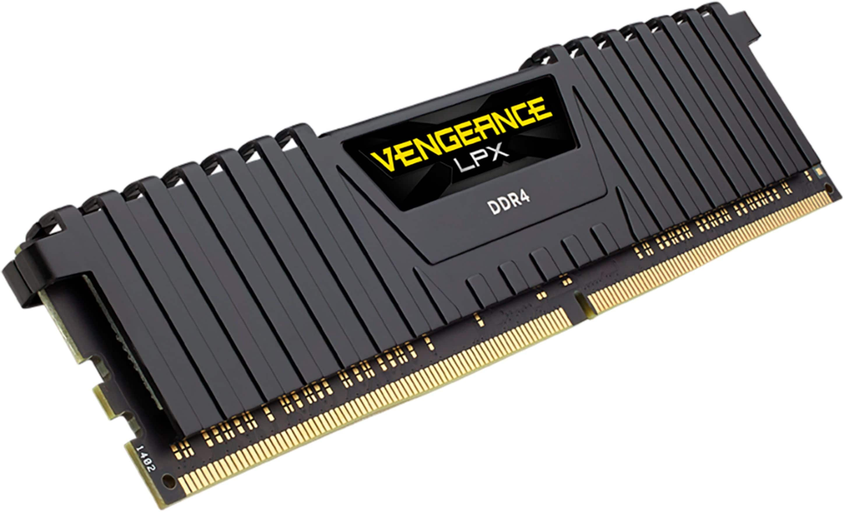 CORSAIR VENGEANCE LPX 16GB (2PK x 8GB) 3600MHz DDR4 C18 DIMM Desktop CMK16GX4M2D3600C18 - Best Buy