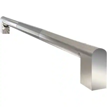 Front. JennAir - RISE Handle Kit for JennAir JB36NXFXLE and JB36NXFXRE - Stainless Steel.