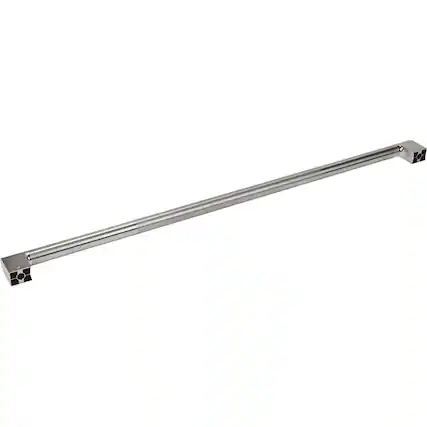 Front. JennAir - RISE Handle Kit for JennAir JS42PPDUDE and JS48PPDUDE - Silver.