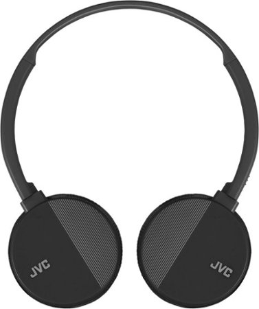 JVC - FLATS Wireless On-Ear Headphones - Black