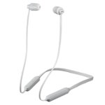 Front Zoom. JVC - Marshmallow In-Ear Wireless Headphones with Flexible Soft-Band - White.