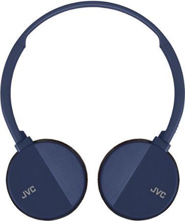 JVC - FLATS Wireless On-Ear Headphones - Blue