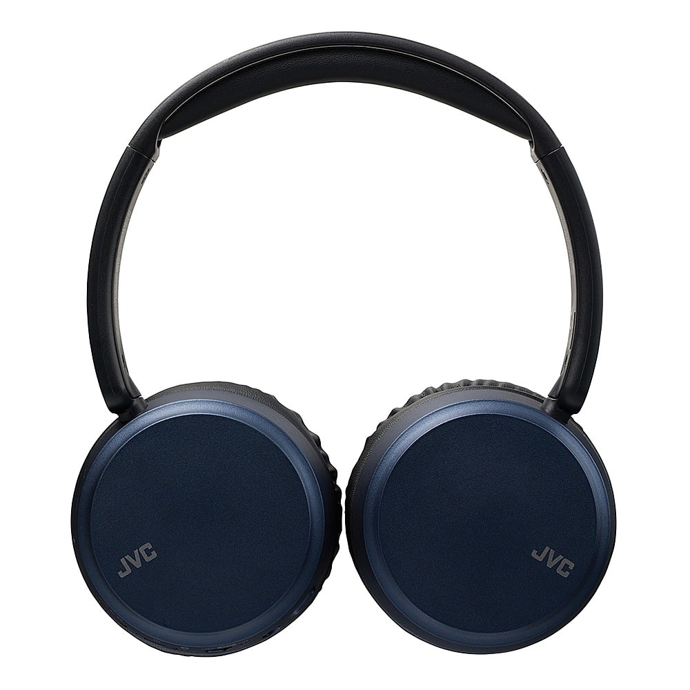 Best Buy: Jvc On-ear Wireless Headphones With Noise Canceling Blue Has65bna