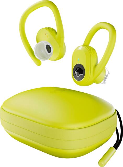 Skullcandy Push Ultra In Ear True Wireless Sport Headphones Electric Yellow S2bdw N746 Best Buy