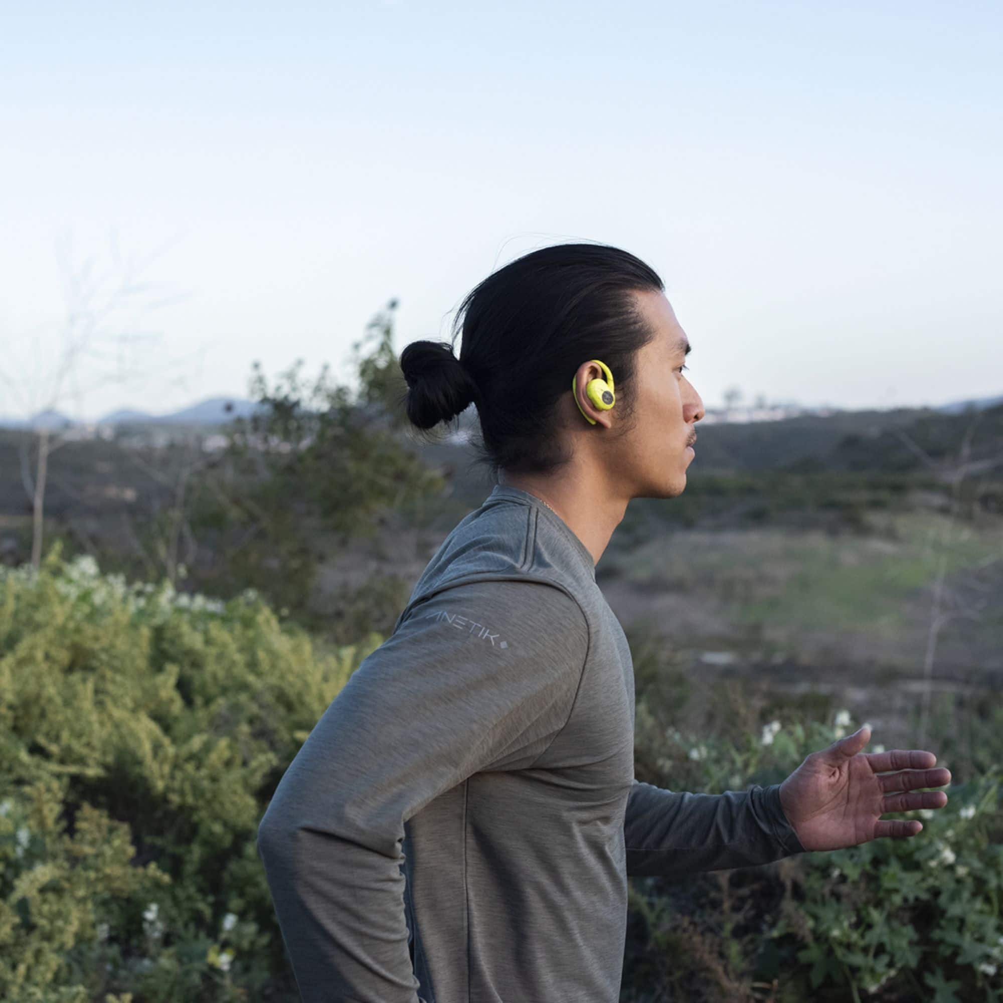 Zoom in on Alt View Zoom 17. Skullcandy - Push Ultra In-Ear True Wireless Sport Headphones - Electric Yellow.