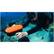 Alt View 16. Geneinno - S2 Compact Underwater Scooter - 45 minutes/2.7 mph - Orange/Black.