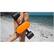 Alt View 23. Geneinno - S2 Compact Underwater Scooter - 45 minutes/2.7 mph - Orange/Black.