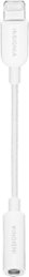 Insignia™ - Lightning to 3.5 mm Headphone Adapter - White - Front_Zoom