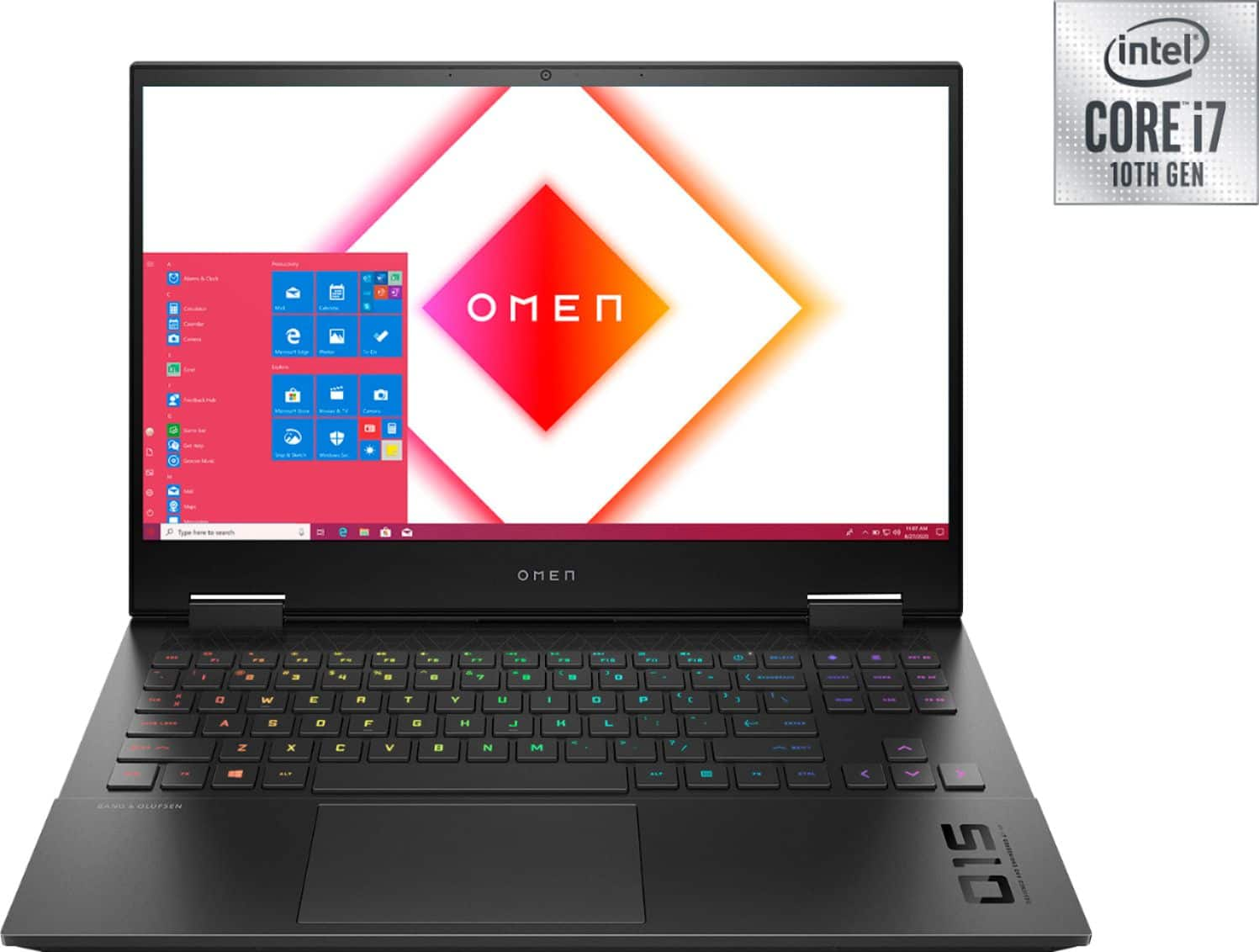 Best Buy: HP OMEN 15.6” 4K UHD Gaming Laptop – Intel Core i7