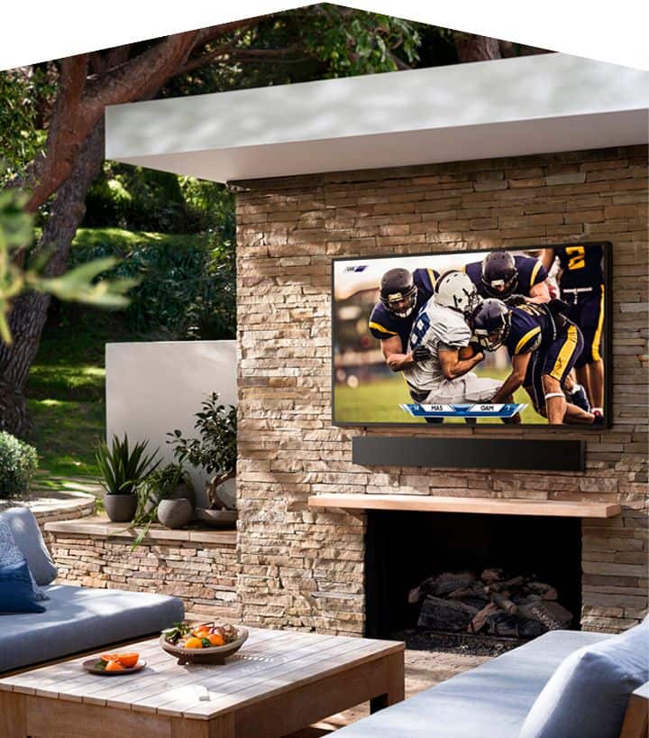 Alt View 20. Samsung - HW-LST70T/ZA 3.0 Channel Terrace Series Soundbar, Dolby Digital 5.1, for outdoor use - Titan Black.