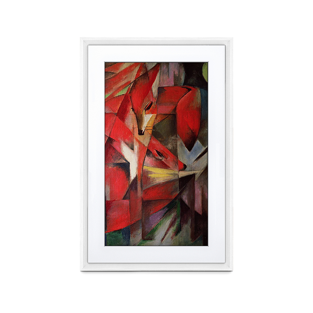 Angle View: Meural Canvas II – Art, Photos & NFT Crypto-Art Display - 16”x 24” – White - White