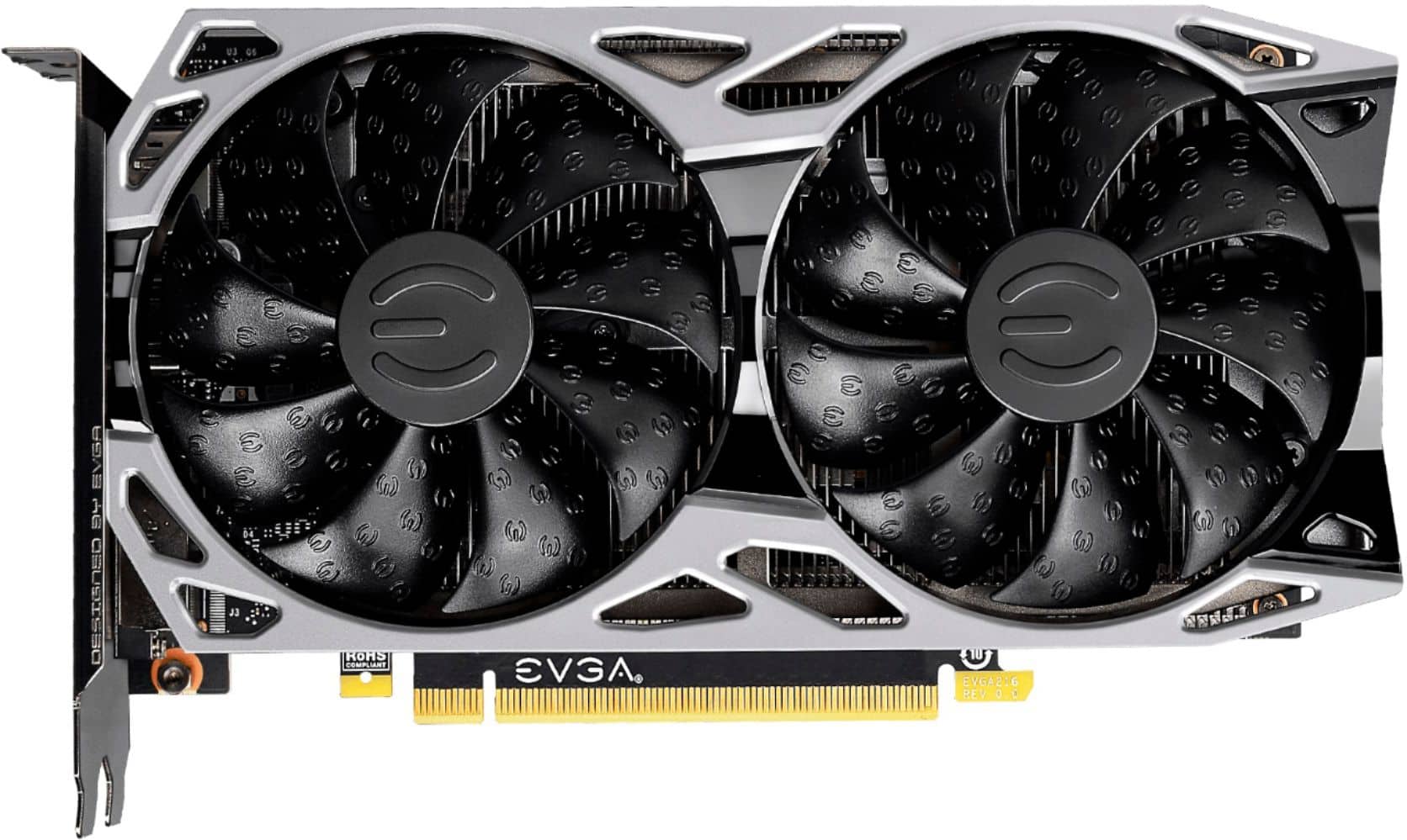 Alt View 11. EVGA - NVIDIA GeForce GTX 1650 SUPER 4GB SC ULTRA GAMING GDDR6 PCI Express 3.0 Graphics Card - Black/Silver.