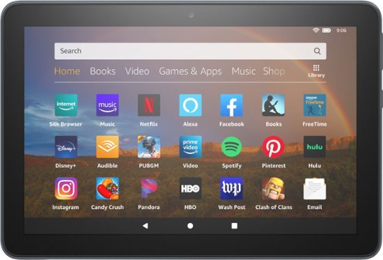 Front Zoom. Amazon - Fire HD 8 Plus 10th Generation - 8" - Tablet - 64GB - Slate.