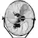 Alt View 12. NewAir - 4000 CFM 18" Outdoor High Velocity Floor or Wall Mounted Fan with 3 Fan Speeds and Adjustable Tilt Head - Black.