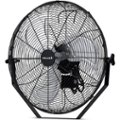 Alt View Zoom 13. NewAir - 4000 CFM 18" Outdoor High Velocity Floor or Wall Mounted Fan with 3 Fan Speeds and Adjustable Tilt Head - Black.
